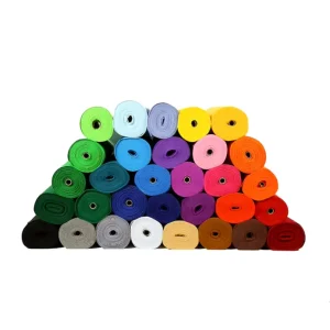 Customizable Good Quality Colorful Printed 100% Polyester Non Woven Stitchbond Fabrics Rolls For Bag Production Shopping Bag