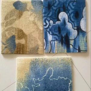 Customizable Handmade Machine Made Tufted Rug Carpet Absorbent Non Slip Door Mat for Bedroom Kitchen Bathroom Jacquard Technique