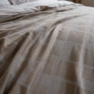 Customizable High Quality 100% Polyester Geometric Texture Fabric for Bedding and Sofa Covers