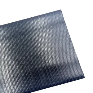 Customizable Industrial Plain PVC Coated Waterproof Flame Retardant Medium Weight Tarpaulin Fabric Roll Water Resistant Feature