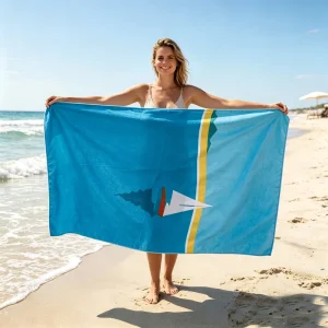 Customizable Large Quick Dry Eco Friendly Microfiber Beach Towel Kids Adults Pattern Beach Travel Swimming Soft Beach Towel