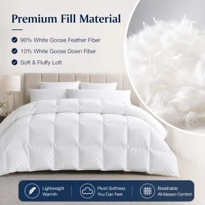 Customizable Layer Fixed Sewing Anti Bunching Villa Spa Hospitality Comfortable Bed Duvet Comforter
