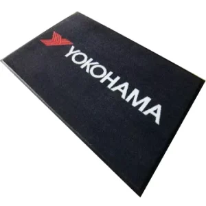 Customizable Logo & Color Carpet Mats Cut Pile 7MM Rubber PP Door Rugs for Home Outdoor Hotel Entrance Washable Design
