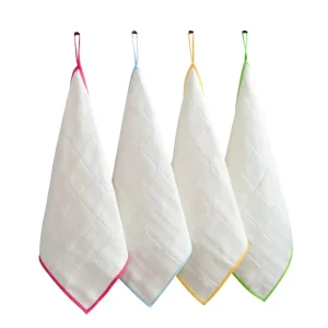 Customizable Logo Cotton Dish Kitchen Towels Quick Dry Woven Tea Towels for Home Use