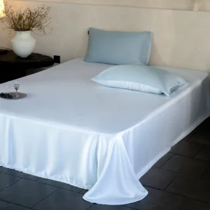 Customizable Luxury Eco friendly Lyocell Bed Sheet Set Solid Color Wedding Durable Breathable Bedding Set for Home Hotel Bedroom