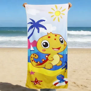 Customizable Luxury Modern Style Beach Towel Quick Drying Sand Free Comfortable Striped Pure Color Beach Accessory
