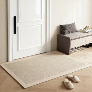Customizable Modern Indoor Outdoor Entrance Door Mat Washable Waterproof PET Friendly Bottom Floor Rug for Hotel Home Commercial
