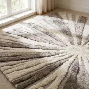 Customizable Modern Long Anti Slip Waterproof Washable Eco Friendly PET Friendly Wool Medium Pile Carpet Stair Mat Runner Rug