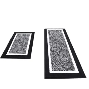 Customizable Non Slip Bath Mats Absorbent Machine Washable Shower Bathroom Rug Sets for Floor Tub Shower
