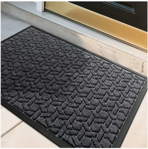 Customizable Non Slip Entrance Mat Heavy Duty Rubber Backing Polyester Floor Mat to Commercial Use Home Hotel Indoor Outdoor Mat