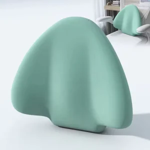 Customizable Office Chair & Car Seat Lumbar Support Pillow Memory Foam Pressure Relief Backrest & Cushion for Reading & Bed Rest