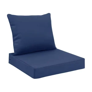 Customizable Outdoor Waterproof High Density Sponge Seat Cushion Removable Washable for Home & Sofa Use