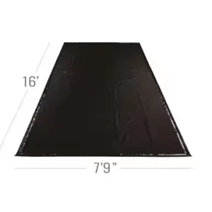Customizable PVC Non Slip Floor Mat for Office Car Bathroom Door Use Woven Technics Containment Mat