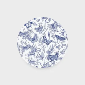 Customizable Pattern Round Table Place Mats Vintage Style Acrylic Placemat for Dining Table