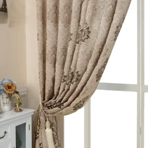 Customizable Privacy Sheer Light Filtering Wrinkle Free Tulle Fabric Textured Soft Touch 100% Polyester Voile for Living Room
