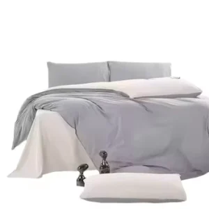 Customizable Pure Cotton Duvet Cover Set 400TC Woven Breathable Durable Modern Style Home Bedding King All Season Pillowcase