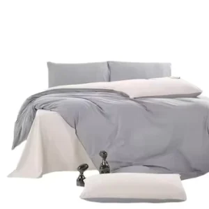Customizable Pure Cotton Sheet Set 400TC Woven Breathable Durable Modern Style Home Bedding All-Season Pillowcase