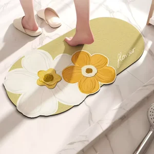 Customizable Shape Diatomite Bath Floor Carpets Bathroom Mat Washroom Diatom Mud Animal Shaped Colourful Hali Mats