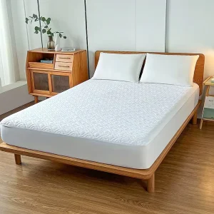 Customizable Sizes Waterproof Ultrasonic Mattress Cover Water Resistant Mattress Protector for Hotel Hospital