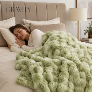 Customizable Soft Comfortable Light Blanket for Bed and Living Room Sofa