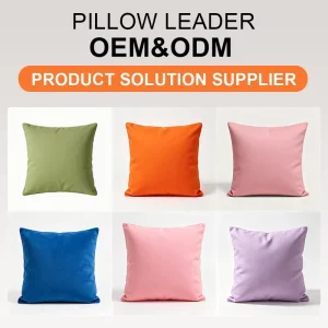 Customizable Throw Pillow for Salon Decor Digitally Printed Holland Velvet Decorative Square Pillow Crystal Velvet Cushion