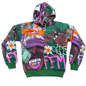 Customizable Unisex Waterproof Windbreaker Jacket with Hooded Zipper Up Design Knitted Fabric Eco Friendly & Breathable Features
