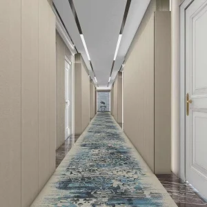 Customizable Wall to Wall Axminster Carpet Luxury 5 Star Hotel Lobby Hallway Corridor Runner Carpet