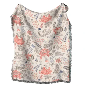 Customizable Woven Tapestry Jacquard Home Blanket Low MOQ Factory Express Delivery OEM ODM Bedding Decorative Purpose Throws