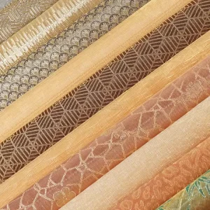 Customizable and Durable Metal Fabric for Hotel Lobby Feature Walls and Premium Background Decoration Panels