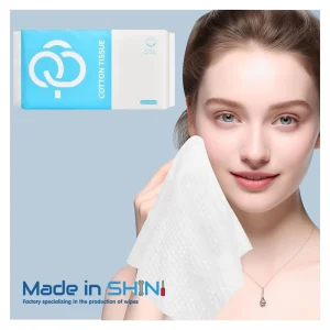 Customization Factory Price High Quality Extra Soft Cotton Tissues Disposable Face Towel Biodegradable Face Towels