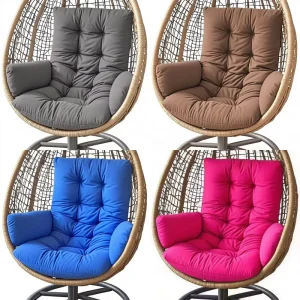 Customization Garden Basket and Recliner Seat Cushion Outdoor Cushions Waterproof PP Cotton Machine Washable Outdoor Cushions