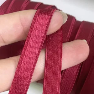Customization High Quality High Tenacity Nylon Webbing Elastic Shoulder Strap Shiny for Women Bra