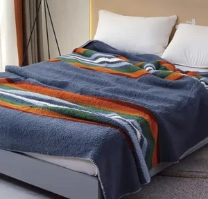 Customization Sherpa Fleece Blanket Ultra Soft Blanket for All Season Cozy Plush Blanket for Bed Couch Sofa Office Camping