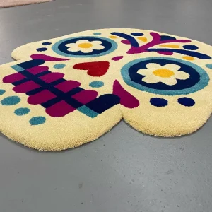 Customize Hand Tufted Animal Print Shape 3D Anime Special Shape Carpet Area Rugs for Living Room