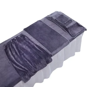 Customize Microfiber Towel Five Sets ( Chest Towel Headband Pillow Cover Bath Skirt Bed Sheet for Spa Beauty Salon Beauty Care