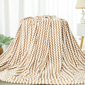 Customize Winter Warm Soft Flannel Bed Blanket Throw