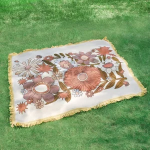 Customized 100% Cotton Woven Throw Blankets Throws Tapestry Blankets Living Room Carpet Picnic Rugs