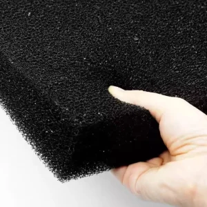Customized 100% Viscose Activated Carbon Cotton Fabric Felt Roll Manufacturers Sales Odorless