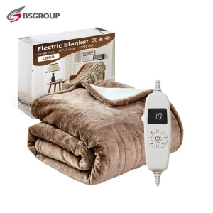 Customized 110V Electric Heated Throw Blankets for Winter