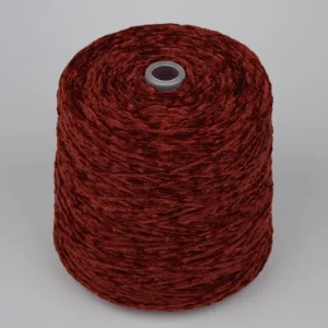 Customized 2.2NM Chenille Pigment Dyed Fancy Yarn In Colorful Customized Chenille Yarn