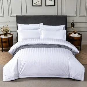 Customized 4 Piece Bedsheets Hotel Duvet Cover Pillow case Bedding Set for Sale