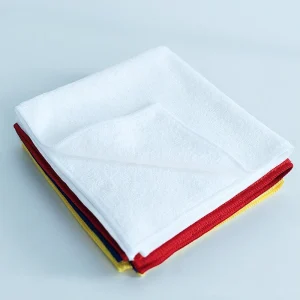 Customized 40*40cm Microfiber Good Water Absorption Soft Car Cleaning Cloth Towel