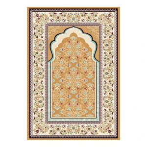Customized Arabic Jacquard Braided Washable High Pile Mosque Carpet Runner and Prayer Rugs