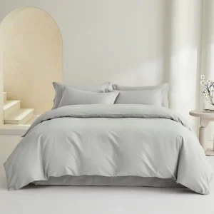 Customized Bamboo Hotel Soft Lyocell Comforter Sets Bamboo Duvet Cover Sets Bamboo Flat Sheet