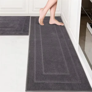 Customized Best Kitchen Comfort Mat Non Slip Kitchen Runner Rugs Machine Washable Floor Mat for Kitchen