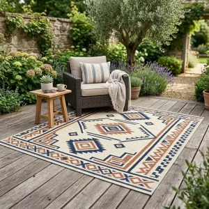 Customized Brand Souvenir Outdoor Carpet Rug Beach Balcony PP Materials Camping Sleeping Mat Durable Outdoor Runner Rugs