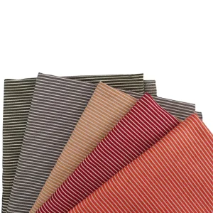Customized Breathable Printed 100% Polyester Canvas Fabric Yarn dyed Woven Home Textile Fabric