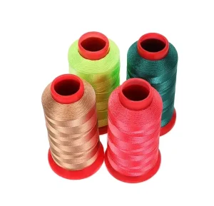 Customized Color 100% Viscose Rayon Embroidery Thread 3650 Meters