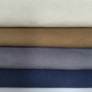 Customized Color 280GSM 10S C Soft 100% Cotton Single Jersey Fabric for Pajama T Shirt Underwear Baby Wear