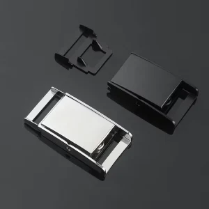 Customized Colored Ladies Coat Nylon Webbing Hardware Accessories Zinc Alloy 20mm Fashion Quick Release Buckles